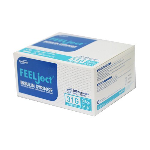 필텍 인슐린주사기(D/InsulineSyringe) BOX(100EA)